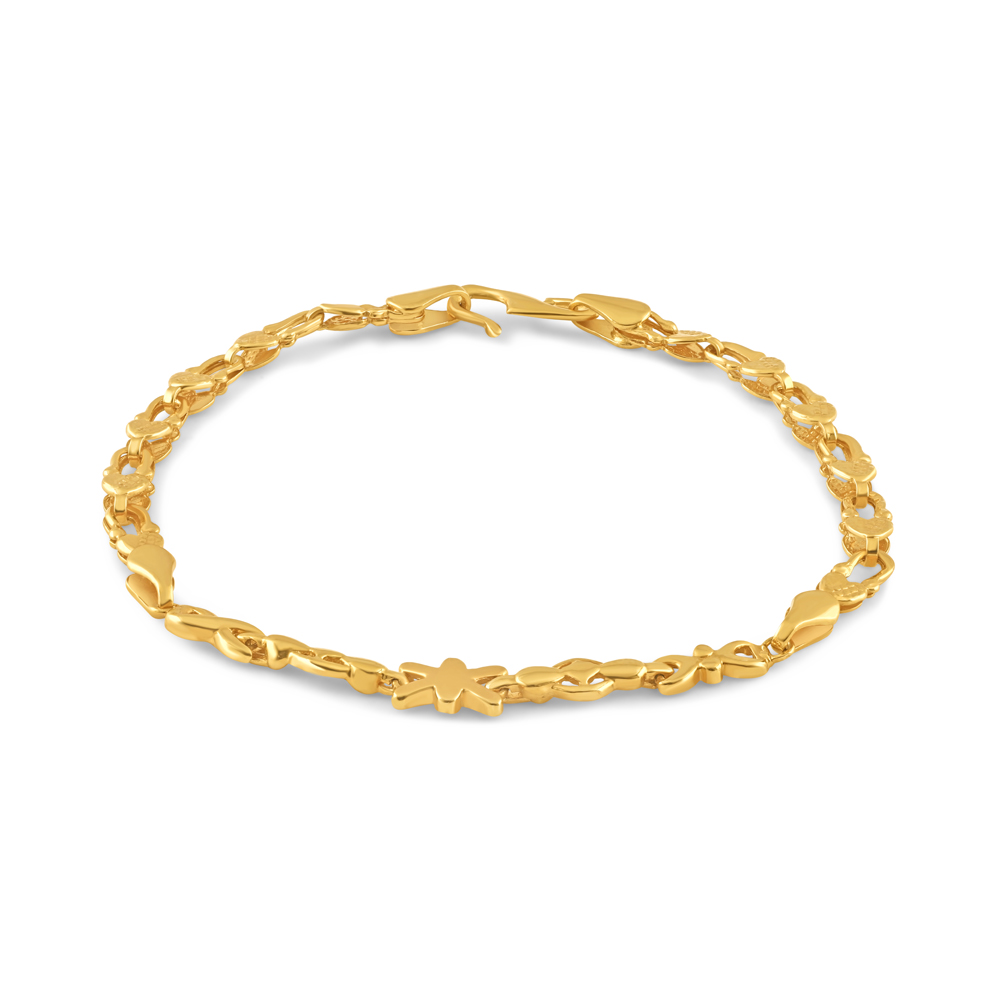 22 Ayar Altın Bayan Altın Bileklik | 7 İnç 22 Ayar Altın Bayan Altın Bileklik | 7 İnç