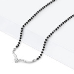 مانغالسوترا ألماس من الذهب الأبيض عيار 18 قيراط مانغالسوترا ألماس من الذهب الأبيض عيار 18 قيراط