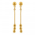 22ct Gold Drop Earring For Ladies