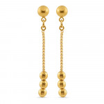 Bayanlar İçin 22 Ayar Altın Damla Küpe Bayanlar İçin 22 Ayar Altın Damla Küpe