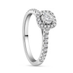 Pırlantalı Platin Yüzük Pırlantalı Platin Yüzük