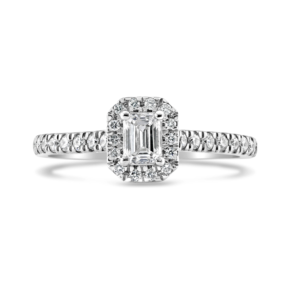 خاتم خطوبة ألماس بلاتيني خاتم خطوبة ألماس بلاتيني