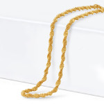 22ct Gold | Double Ripple Kette | 20 Zoll | 2,4mm