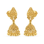 22 Ayar Altın Jhumkha | 8mm | Jali Filigree Koleksiyonu 22 Ayar Altın Jhumkha | 8mm | Jali Filigree Koleksiyonu