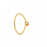 Bayanlar için 22 Ayar Altın Düz Burun Yüzüğü