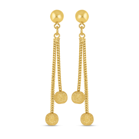 Drop Earring in 22ct Gold