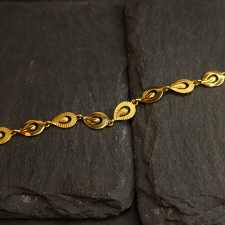 22 Ayar Altın Bayan Fantezi Bileklik | 6,5 İnç 22 Ayar Altın Bayan Fantezi Bileklik | 6,5 İnç