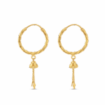 Bayanlar için 22 Ayar Altın Fantezi Halka Küpe Bayanlar için 22 Ayar Altın Fantezi Halka Küpe