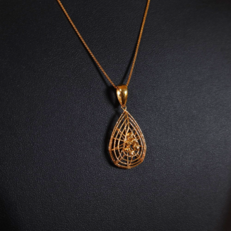 22ct Gold Pear Drop Pendant 22ct Gold Pear Drop Pendant