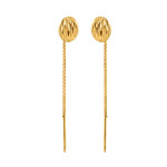 22 Ayar Altın Uzun İplik ve İğne Küpe 22 Ayar Altın Uzun İplik ve İğne Küpe