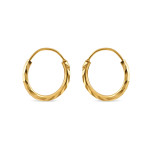 Eşkenar Dörtgen Halka Küpe Eşkenar Dörtgen Halka Küpe