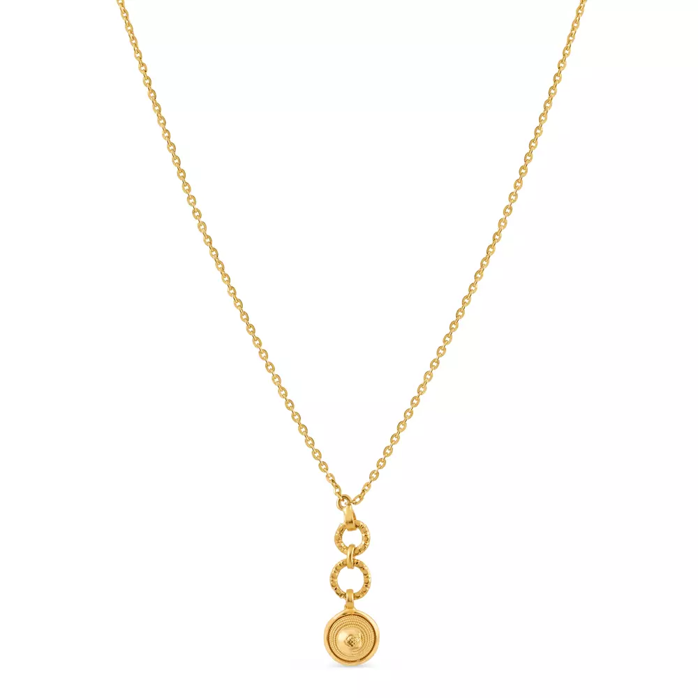 22ct Gold Single Line Mangalsutra with Disc Charm 22ct Gold Single Line Mangalsutra with Disc Charm
