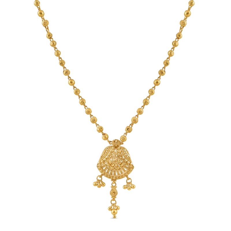 Gold Filligree Necklace | 20 Inches Gold Filligree Necklace | 20 Inches