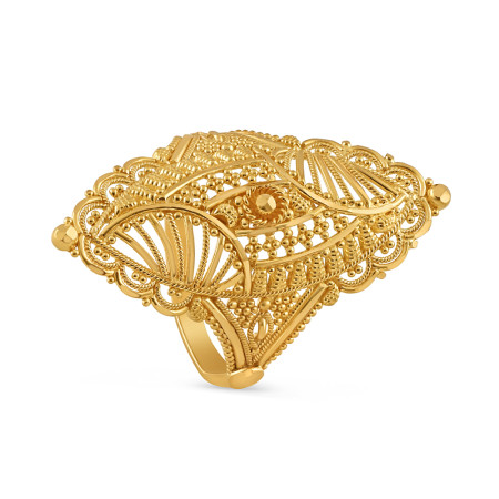 Traditional Gold Ring in 22ct | Size M Traditional Gold Ring in 22ct | Size M