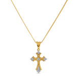 Kutsal Haç Gerçek Altın Kolye