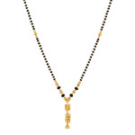 Gold Mangalsutra für Frauen | 18 Zentimeter