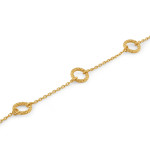 Disk Charm'lı Altın Bileklik Disk Charm'lı Altın Bileklik