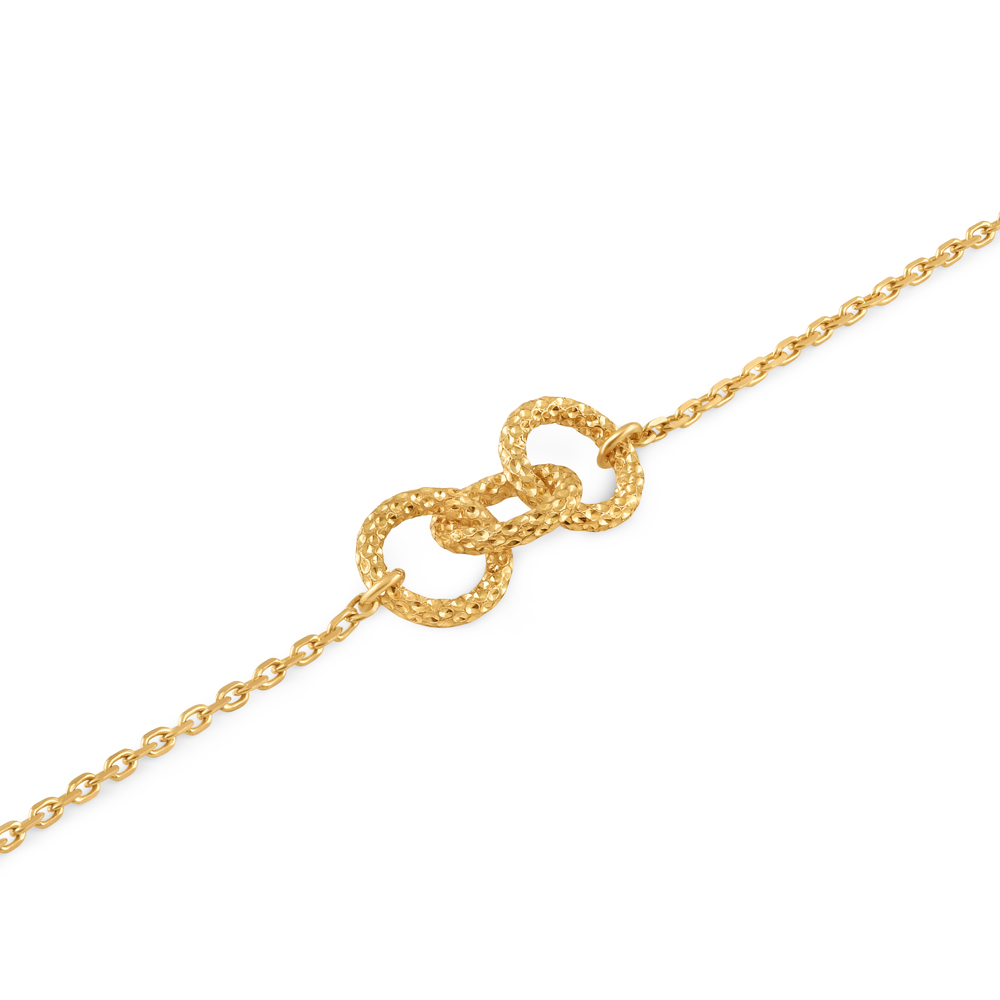 Ladies Gold Bracelet | 7 Inches