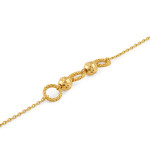 22 Ayar Altın Disk Charm Bileklik | 7 İnç 22 Ayar Altın Disk Charm Bileklik | 7 İnç