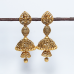 حلق جمخة من الذهب عيار 22 قيراط | مجموعة أرماري حلق جمخة من الذهب عيار 22 قيراط | مجموعة أرماري