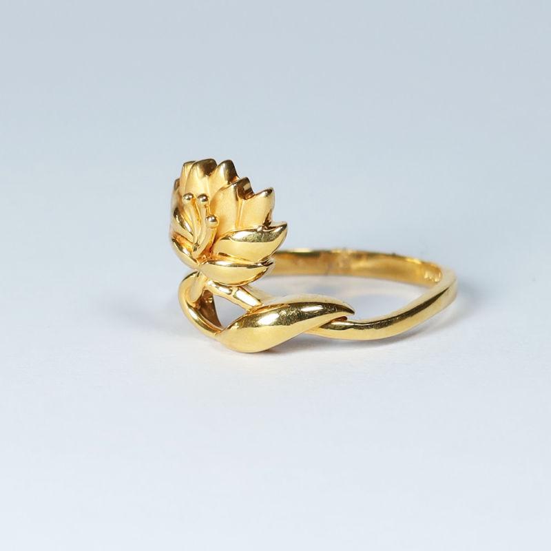 22ct Gold Fancy Bloom Ring | Size N 1/2 22ct Gold Fancy Bloom Ring | Size N 1/2