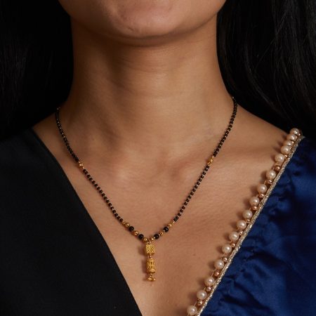 Gold Mangalsutra for Women | 18 Inches