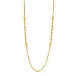 22ct Gold Perlenkette | 16,5 Zentimeter