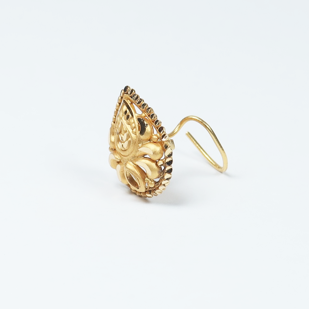 Gelin Burun İğnesi 22 Ayar Altın | Rozet Koleksiyonu Gelin Burun İğnesi 22 Ayar Altın | Rozet Koleksiyonu