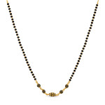 مانغالسوترا ذهب عيار 22 قيراط | 18 بوصة