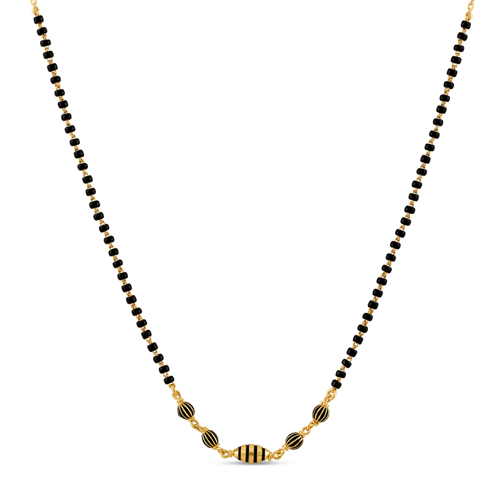 مانغالسوترا ذهب عيار 22 قيراط | 18 بوصة مانغالسوترا ذهب عيار 22 قيراط | 18 بوصة