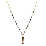 مانغالسوترا ذهب أصفر | 18 بوصة