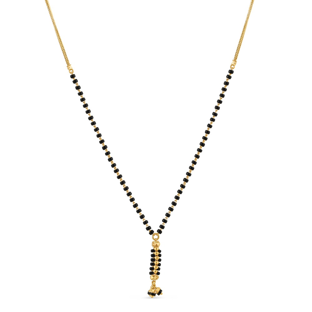 Gelbgold Mangalsutra | 18 Zentimeter