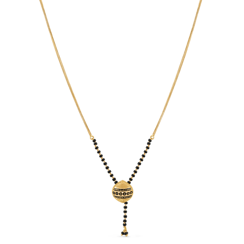 22kt Gold Mangalsutra | 18 Zentimeter