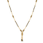 22 Ayar Altın Kadın Gerdanlık Stili Mangalsutra | 18 İnç