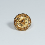 22ct Gold Rosette Nase Pin