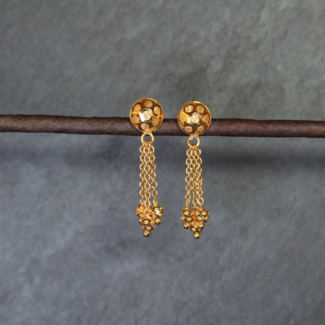 Gold Drop Earring in 22ct Gold Drop Earring in 22ct