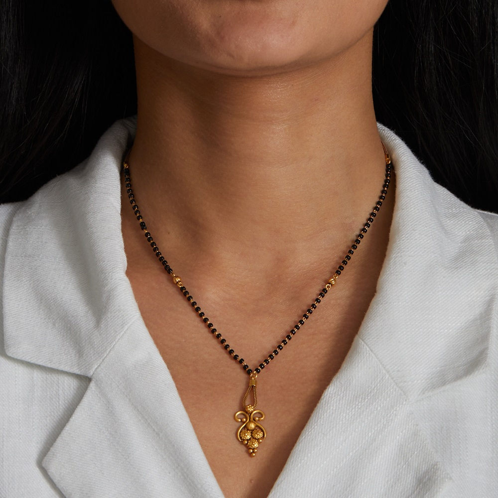 22 Ayar Altın Mangalsutra | 18 İnç 22 Ayar Altın Mangalsutra | 18 İnç