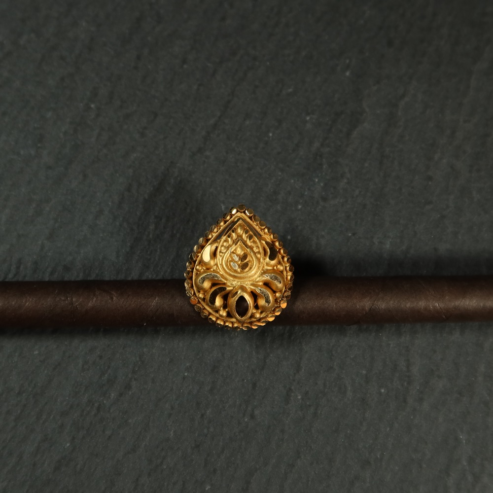 Brautnasenstecker 22ct Gold | Rosette Kollektion