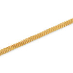 22ct Gold Flat Chain Bracelet | 7 Inches