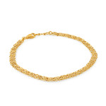 22k Gold Bracelet For Women | 7.5 Inches