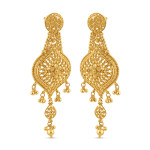 22 Ayar Altın Gelin Damla Küpesi | Jali Koleksiyonu 22 Ayar Altın Gelin Damla Küpesi | Jali Koleksiyonu