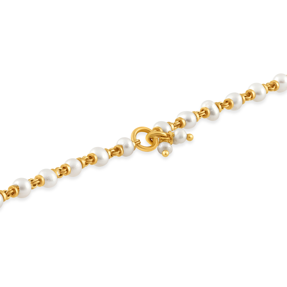 22ct Gold Perlen Armbänder | 7 Zoll