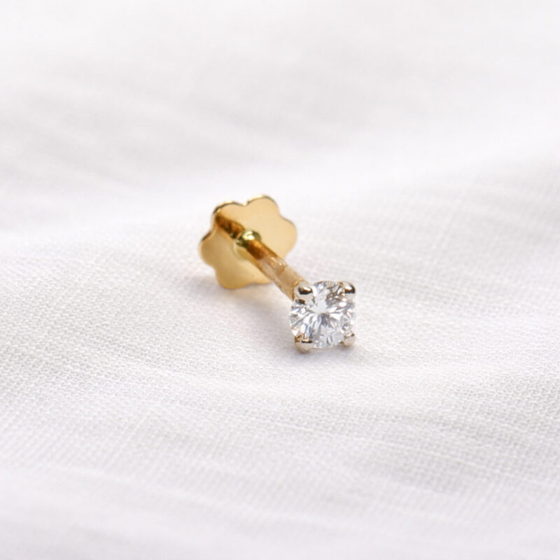 18 Ayar Sarı Altın | Pırlanta Burunluk | 0.02ct 18 Ayar Sarı Altın | Pırlanta Burunluk | 0.02ct