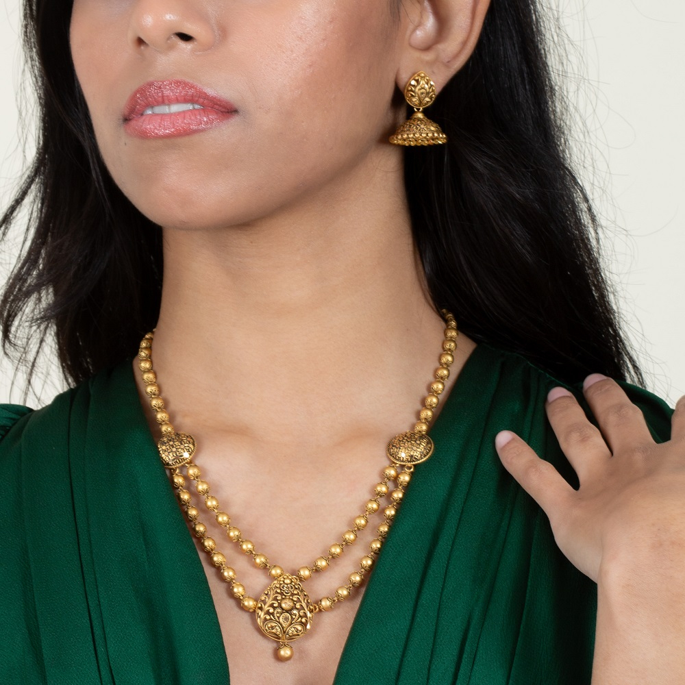 جومكا أرمري للعرائس من الذهب عيار 22 قيراط جومكا أرمري للعرائس من الذهب عيار 22 قيراط