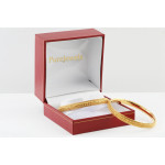 سوار من الذهب عيار 22 قيراط | مجموعة جالي | مقاس 2.6 سوار من الذهب عيار 22 قيراط | مجموعة جالي | مقاس 2.6