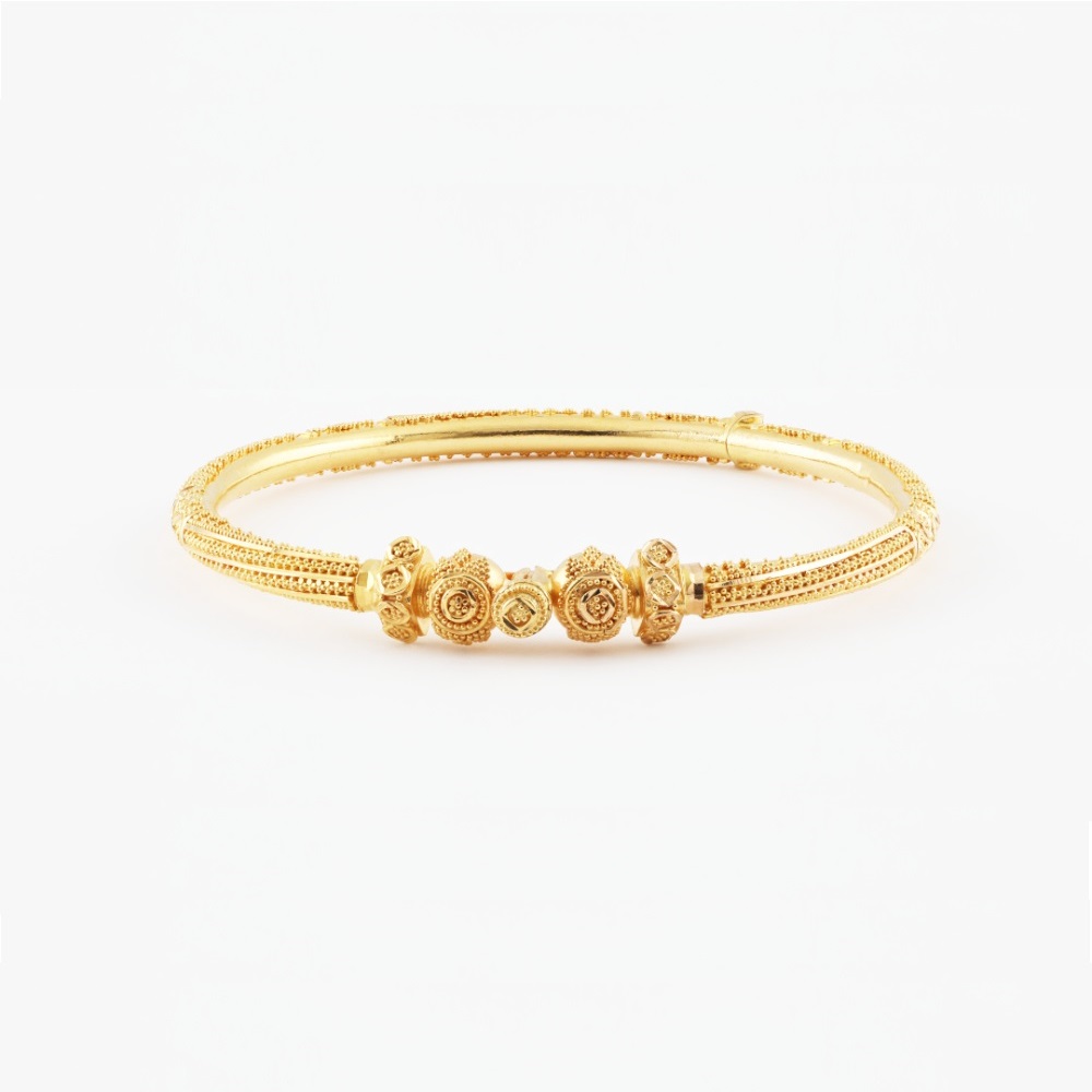22 Ayar Altın Bauble Bileklik | Jali Koleksiyonu | 2,5 Beden 22 Ayar Altın Bauble Bileklik | Jali Koleksiyonu | 2,5 Beden