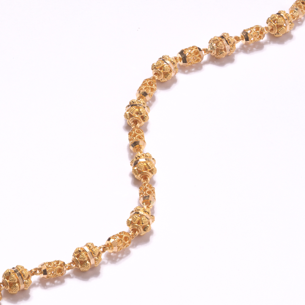 22ct Gold Filigran Armband | 7,5 Zoll