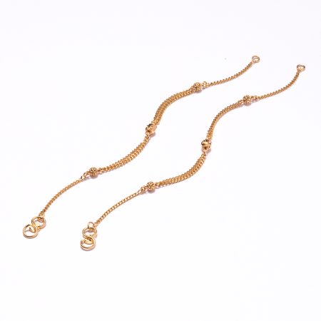 Pair of Kids Bracelet in 22ct Gold | 5 Inches Pair of Kids Bracelet in 22ct Gold | 5 Inches