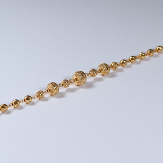 22ct Gold Beads Bracelet | 7.5 Inches 22ct Gold Beads Bracelet | 7.5 Inches