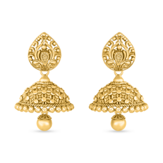 Bridal Armari Jhumka in 22ct Gold Bridal Armari Jhumka in 22ct Gold